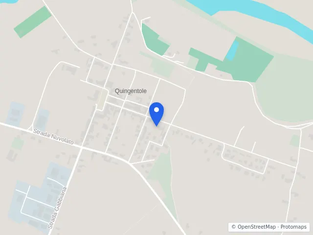 Mappa di Quingentole, Mantova