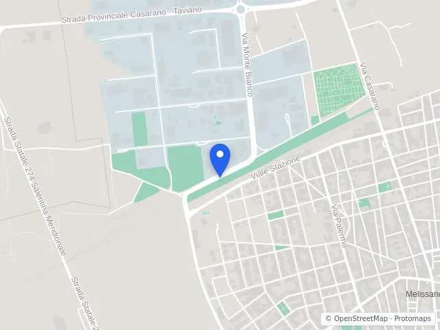 Mappa di Melissano, Lecce