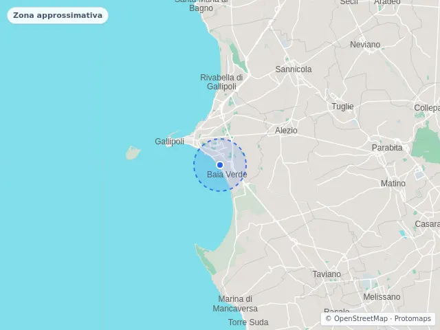 Mappa di Gallipoli, Lecce