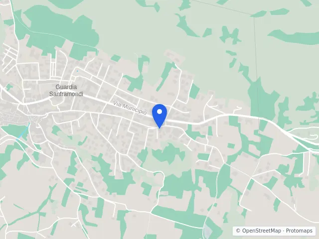 Mappa di Guardia Sanframondi, Benevento