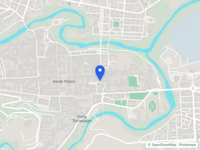 Mappa di Ascoli Piceno