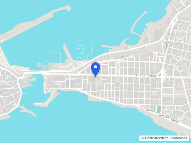 Mappa di Gallipoli, Lecce