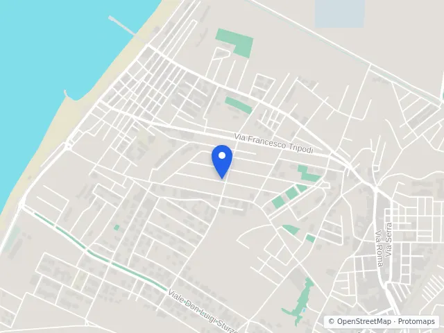 Mappa di Gioia Tauro, Reggio di Calabria
