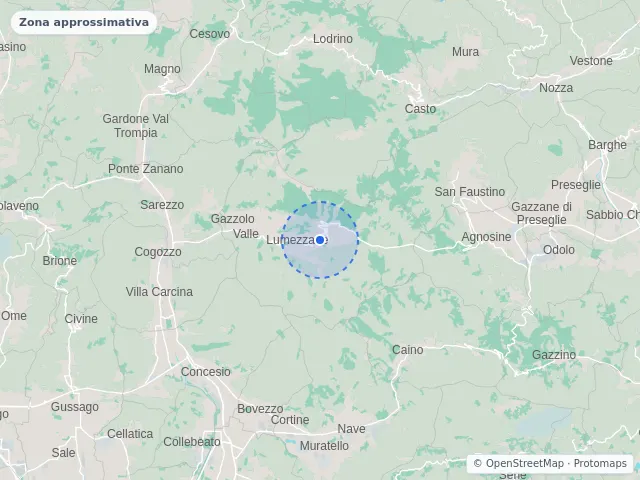 Mappa di Lumezzane, Brescia