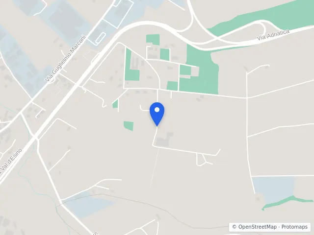 Mappa di Falconara Marittima, Ancona