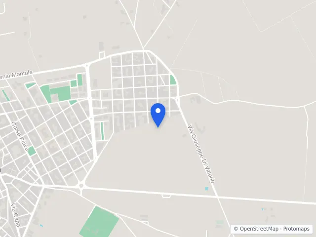 Mappa di Cutrofiano, Lecce