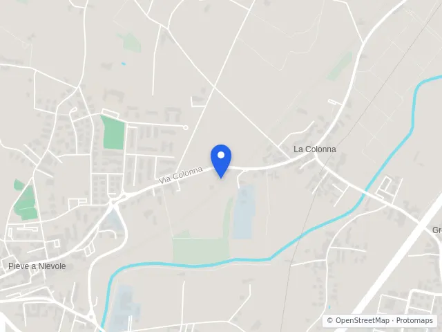 Mappa di Pieve a Nievole, Pistoia