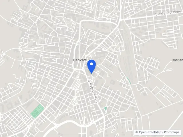 Mappa di Canicattì, Agrigento