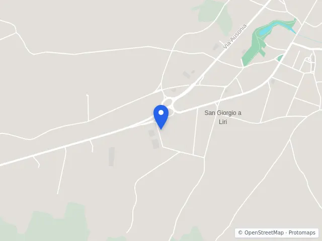 Mappa di San Giorgio a Liri, Frosinone