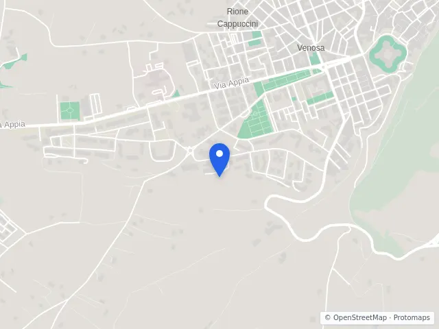 Mappa di Venosa, Potenza