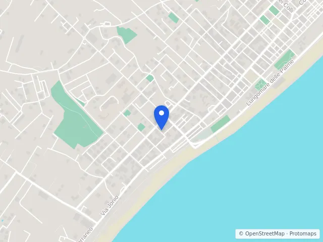 Mappa di Siderno, Reggio di Calabria