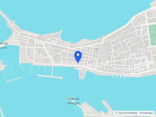 Mappa di Trapani