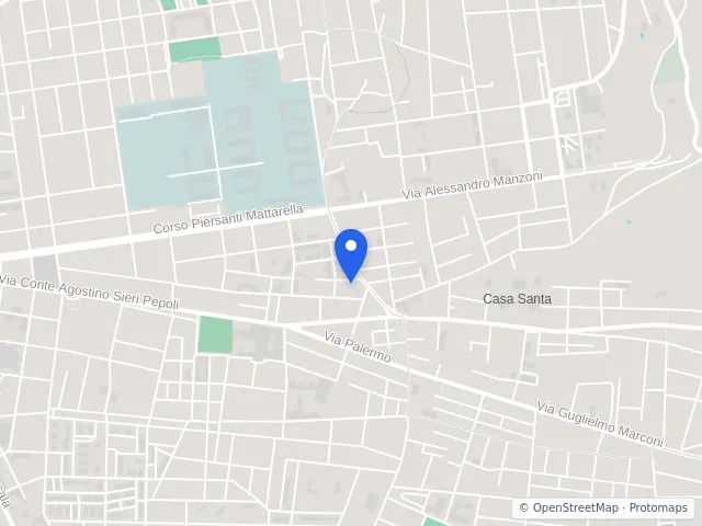 Mappa di Trapani