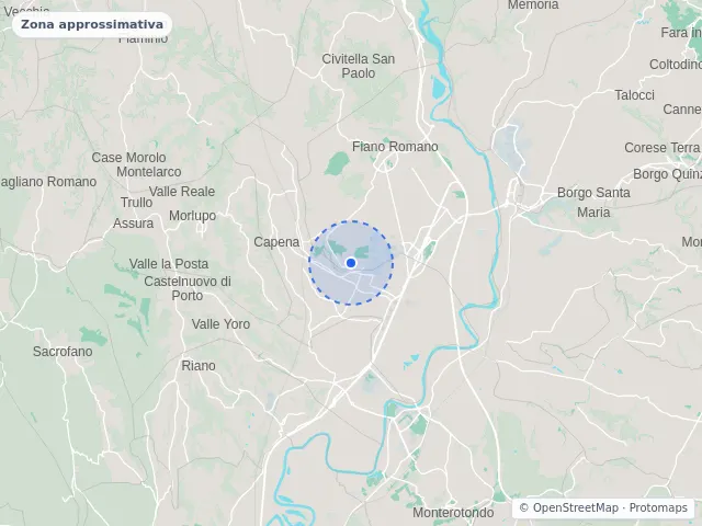 Mappa di Capena, Roma
