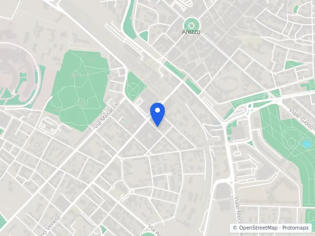 Mappa di Arezzo