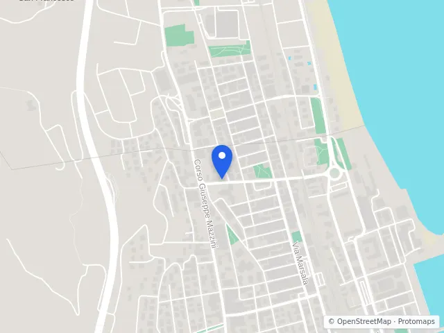 Mappa di San Benedetto del Tronto, Ascoli Piceno
