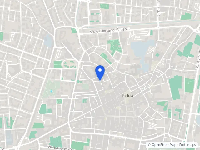 Mappa di Pistoia