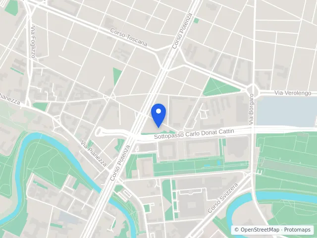 Mappa di Torino
