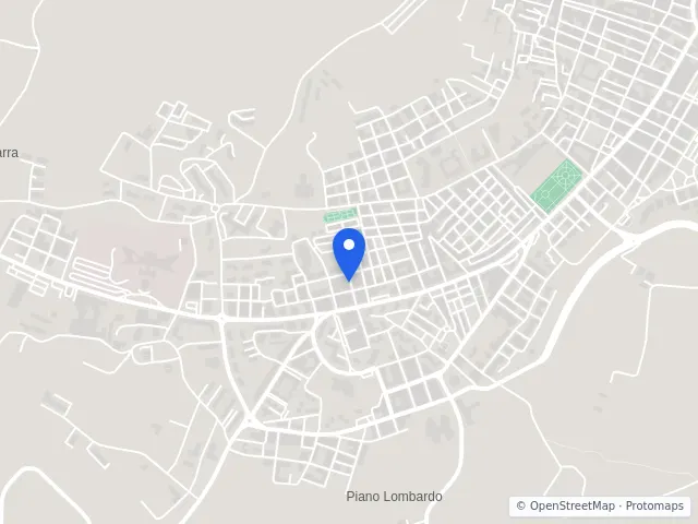 Mappa di Canicattì, Agrigento
