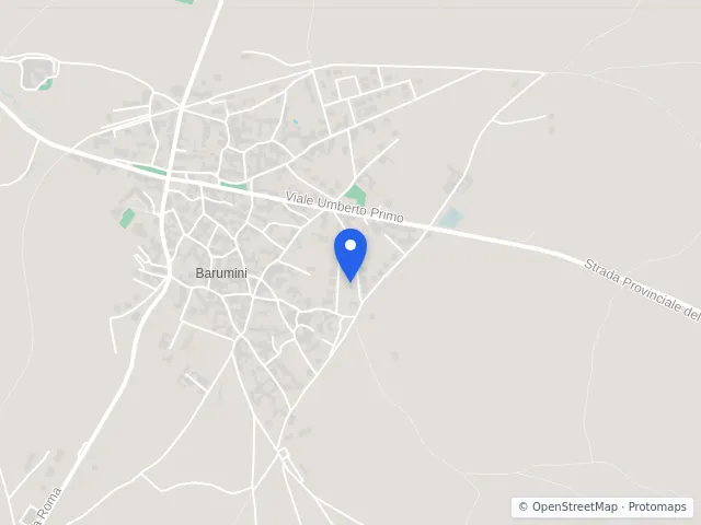 Mappa di Barumini, Sud Sardegna