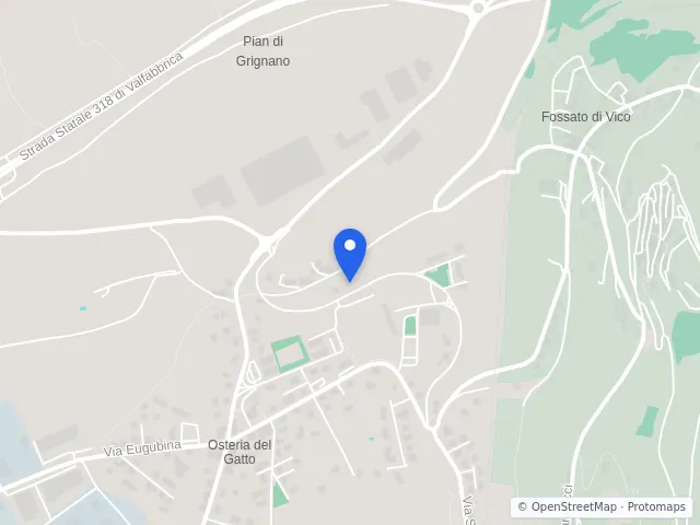 Mappa di Fossato di Vico, Perugia