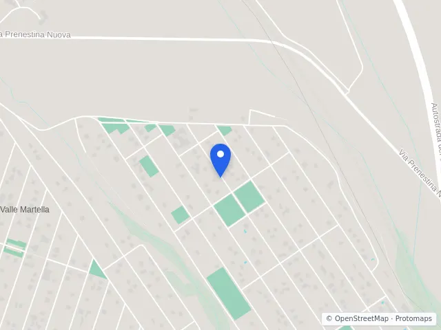 Mappa di Zagarolo, Roma
