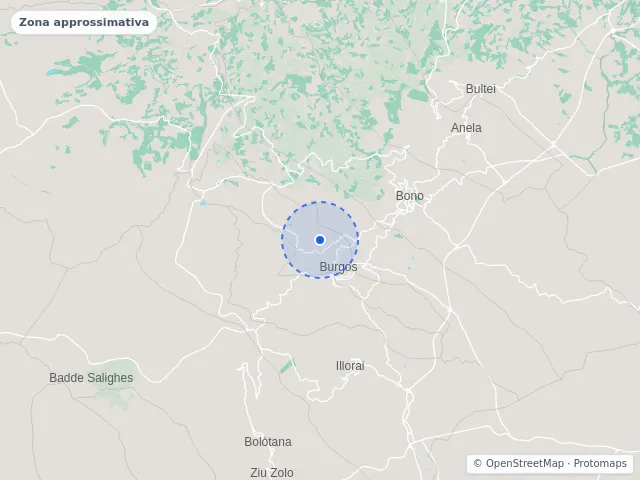Mappa di Burgos, Sassari