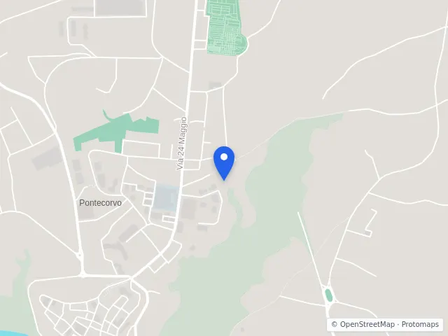 Mappa di Pontecorvo, Frosinone