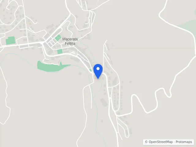 Mappa di Macerata Feltria, Pesaro e Urbino