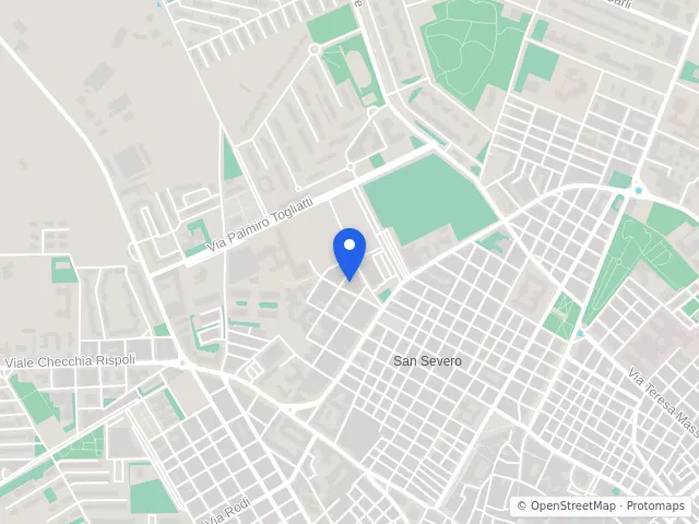 Mappa di San Severo, Foggia