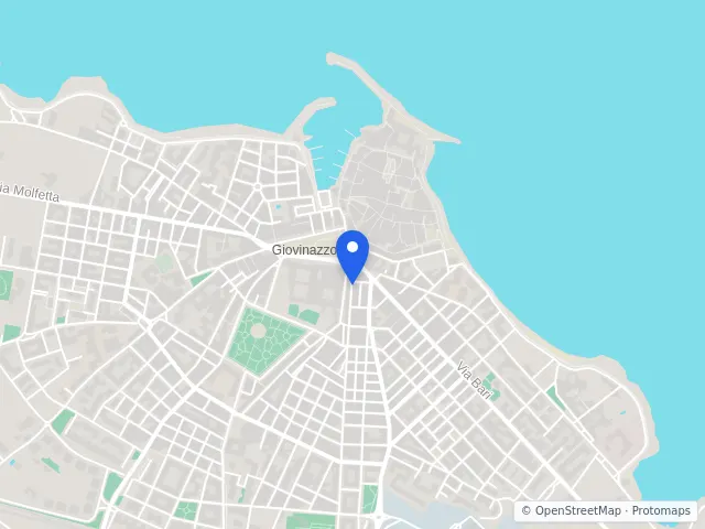 Mappa di Giovinazzo, Bari