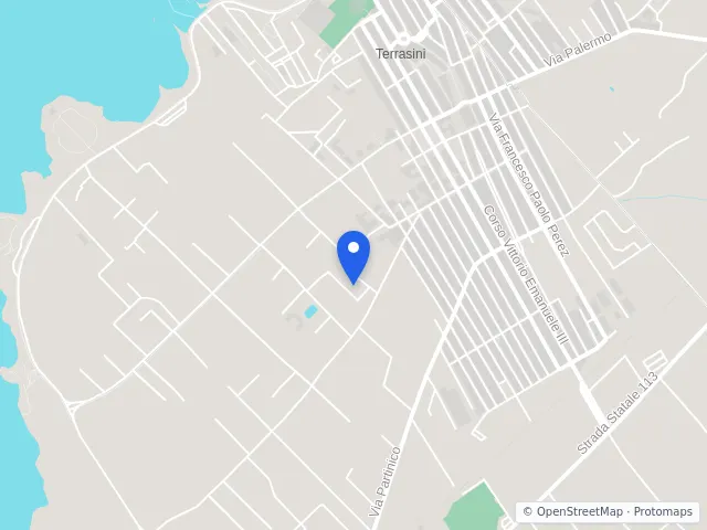 Mappa di Terrasini, Palermo