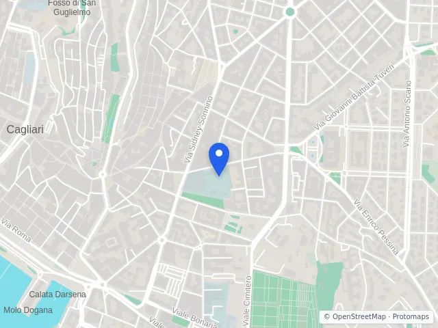 Mappa di Cagliari
