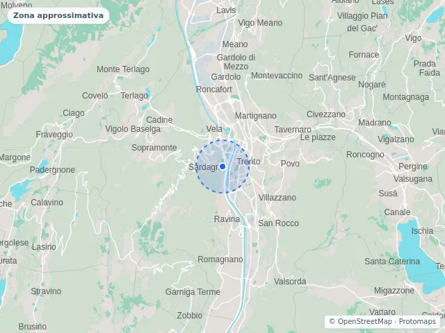 Mappa di Trento