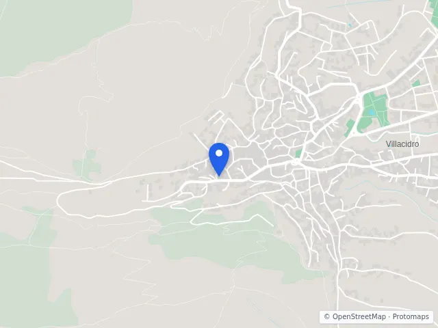 Mappa di Villacidro, Sud Sardegna