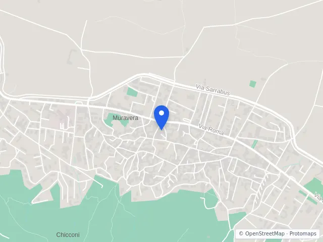 Mappa di Muravera, Sud Sardegna