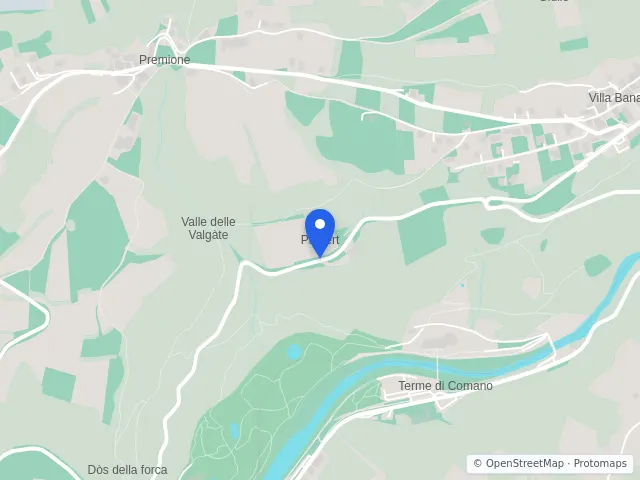 Mappa di Stenico, Trento