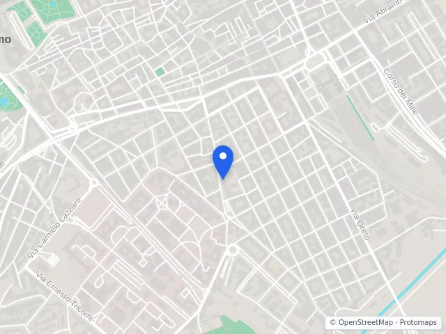 Mappa di Palermo