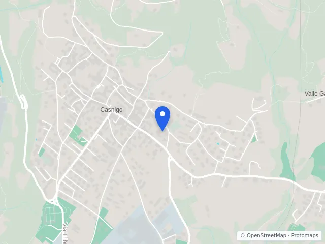Mappa di Casnigo, Bergamo
