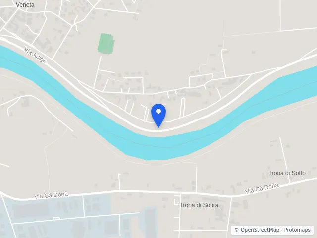 Mappa di Anguillara Veneta, Padova