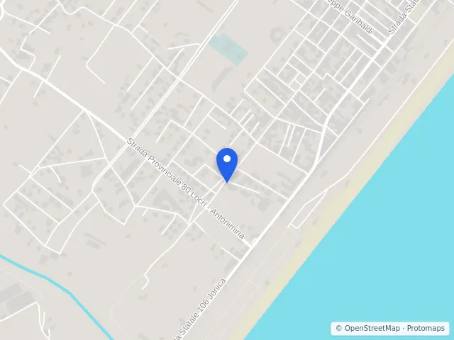 Mappa di Locri, Reggio di Calabria