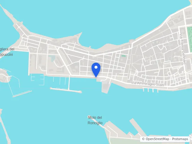 Mappa di Trapani
