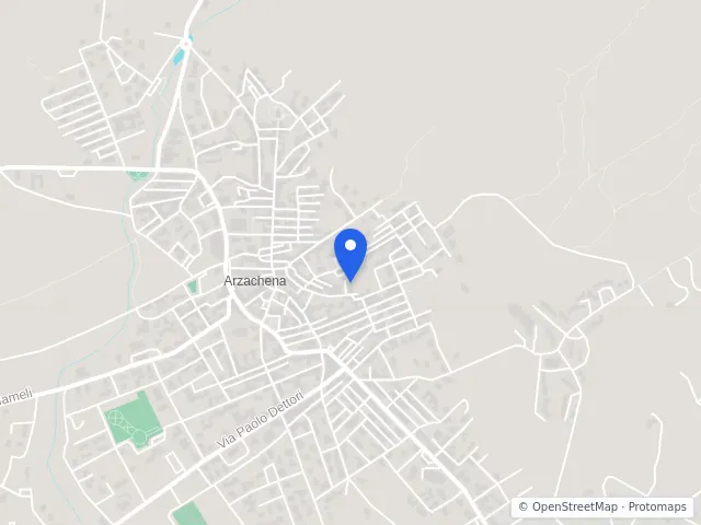 Mappa di Arzachena, Sassari