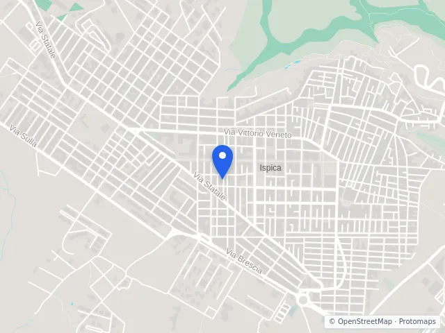 Mappa di Ispica, Ragusa