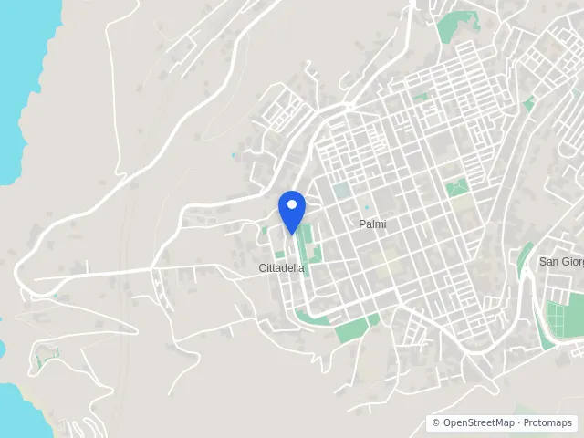 Mappa di Palmi, Reggio di Calabria