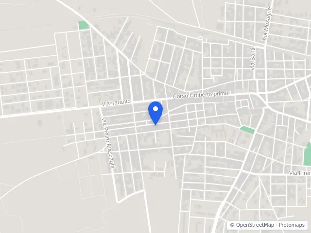 Mappa di San Pancrazio Salentino, Brindisi