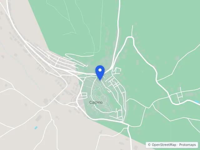Mappa di Carpino, Foggia