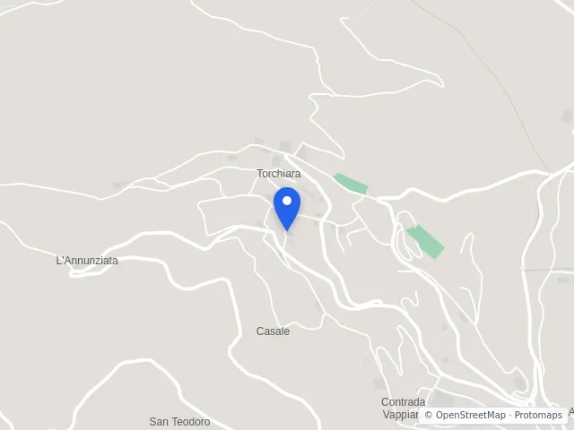 Mappa di Torchiara, Salerno