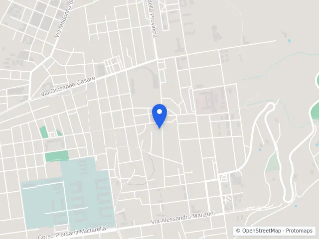 Mappa di Erice, Trapani