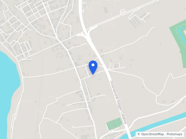 Mappa di Reggio di Calabria